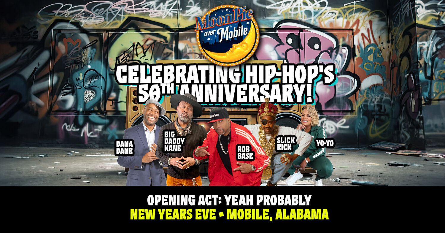 MoonPie Over Mobile will ring in 2024 with legendary hip-hop
